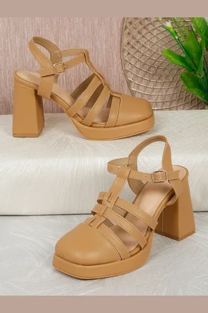 Flat n Heels Women Block Sandals