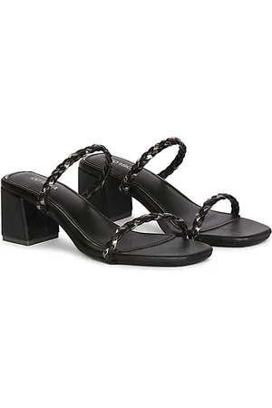 Corsica Women Block Open Toe Sandals with Bows