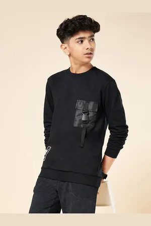 Pantaloons Boys Printed Long Sleeves Cotton Sweatshirt