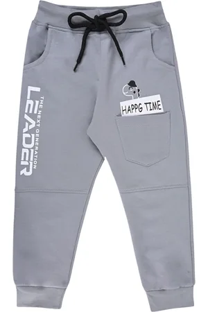 Wish Karo Boys Printed Cotton Mid-Rise Jogger Jeans