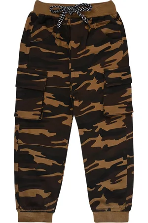 Wish Karo Boys Mid-Rise Cotton Jogger Jeans