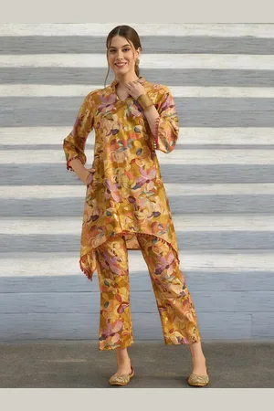 Azira Printed Tunic With Trousers Co-Ords