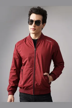 PAUL STREET Men Water Resistant Outdoor Bomber with Patchwork Jacket