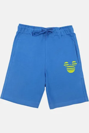 YK Boys Printed Mickey & Friends Outdoor Shorts