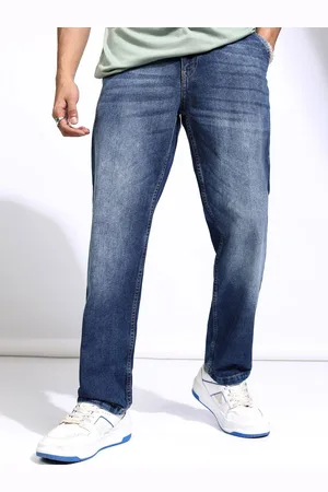 Highlander Men Relaxed Fit Light Fade Cotton Jeans