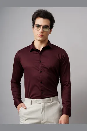 PAUL STREET Men Standard Slim Fit Opaque Semiformal Shirt