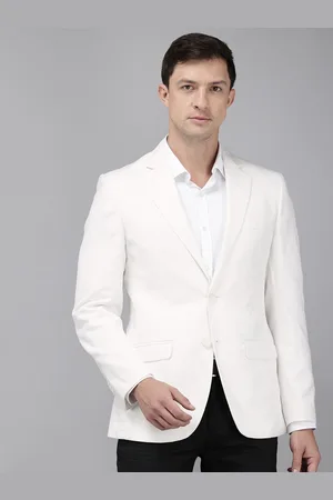 Park Avenue Notched Lapel Single Breasted Formal Blazer
