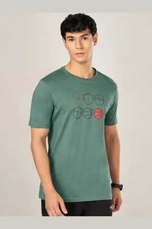 Pantaloons Men Raw Edge Slim Fit T-shirt