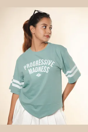 Maniac Women Typography Printed T-shirt