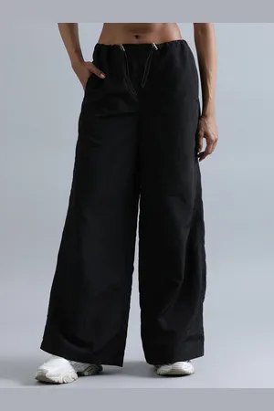 Bene Kleed Women Wide Leg Flared High-Rise Trouser