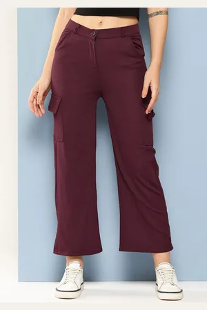 BAESD Women Smart Flared Trousers