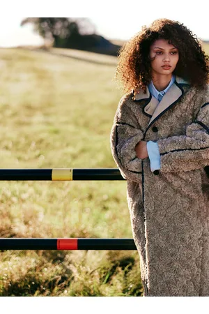 H&M Long Sleeve Teddy Coat