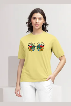 HELLCAT Women Printed T-shirt