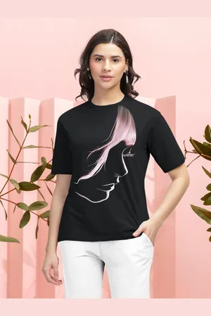 HELLCAT Women Printed T-shirt