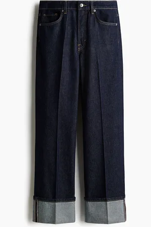 H&M Women Cotton Straight Fit Jeans
