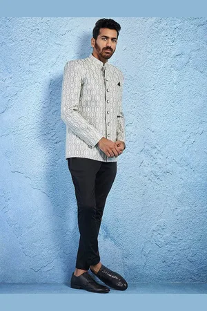 Vastramay Slim-Fit Single-Breasted Two-Piece Suit