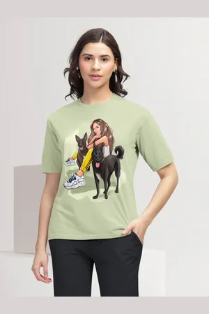 HELLCAT Women Printed T-shirt