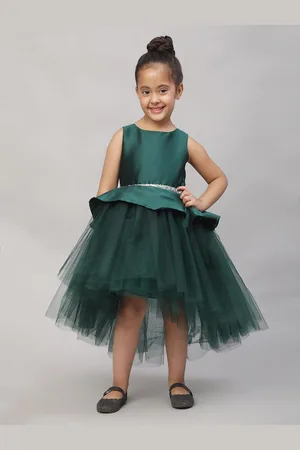 Toy Balloon Kids Girls Net Fit & Flare Dress