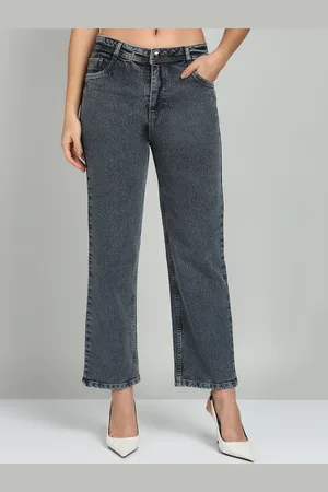 Nifty Women Cotton Straight Fit Stretchable Boyfriend J Jeans