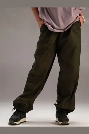 IZF Women Loose Fit High-Rise Trousers