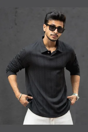 Powerlook Men Polo Collar T-shirt