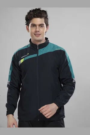 SPORT SUN Men Mock Collar Colourblocked Sporty Jacket