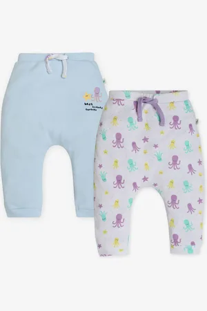 Ed-a-Mamma Graphic Infants Pack Of 2 Cotton Joggers