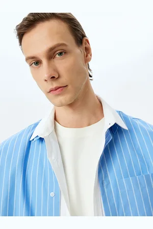 Koton Men Opaque Striped Casual Shirt