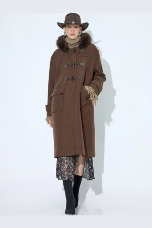 Koton Women Single-Breasted Overcoat