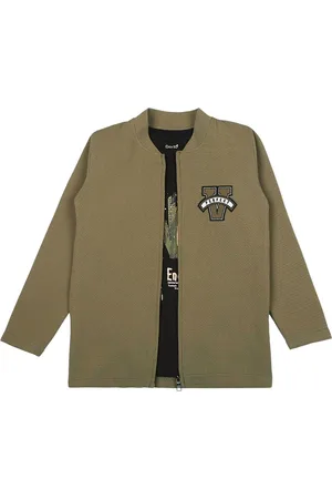 CAVIO Boys Lightweight Long Sleeves Jacket & T-Shirt