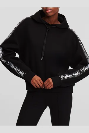 Karl Lagerfeld Women Printed Hooded Sweatshirt