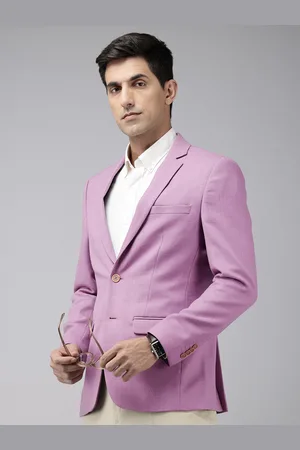 Park Avenue Solid Slim Fit Blazer