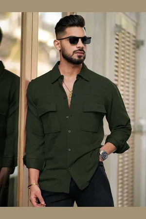 Maniac Men Comfort Opaque Casual Shirt