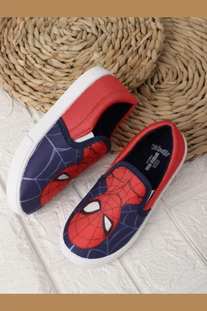 Kidsville Boys Spiderman Printed Casual Canvas Shoes