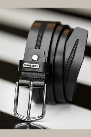 Red Tape Men Leather Belt