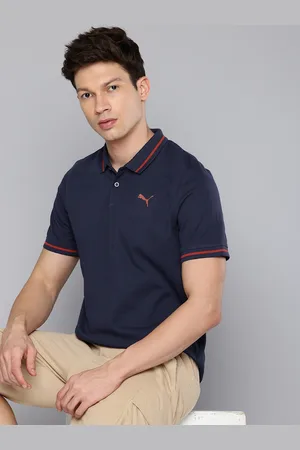 PUMA Collar Tipping Polo Outdoor Casual T-shirt