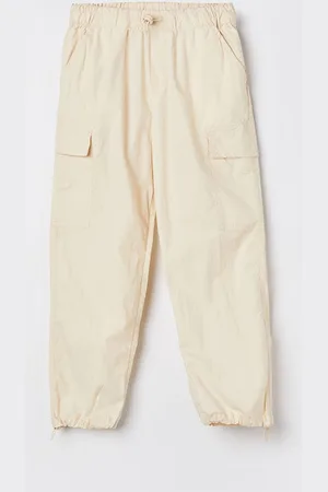 Lifestyle Boys Mid-Rise Cotton Joggers Trousers