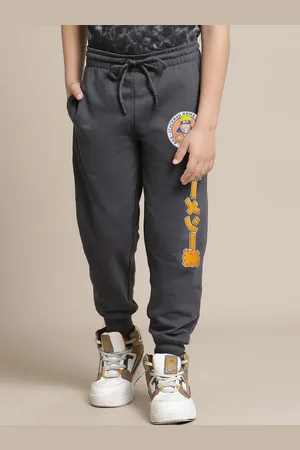 Kidsville Boys Graphic Printed Cotton Joggers