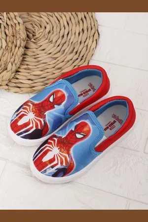 Kidsville Boys Spiderman Printed Casual Canvas Shoes
