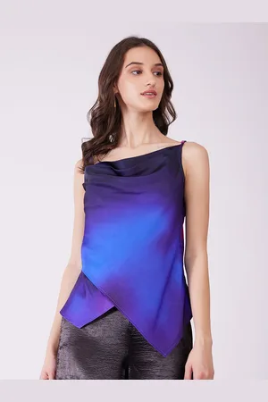 FableStreet Women Ombre Cowl Neck Top
