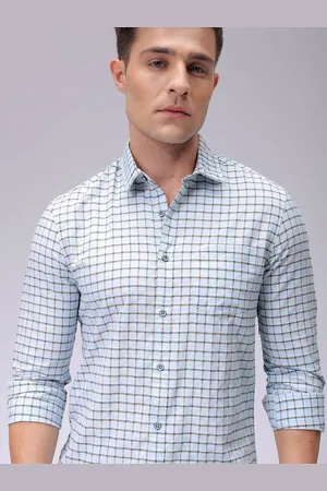 The Indian Garage Co Men Slim Fit Opaque Checked Casual Shirt