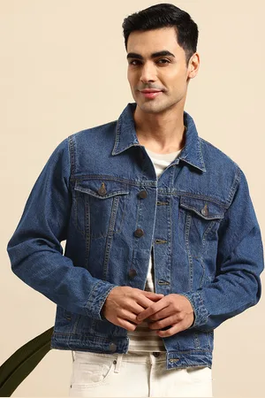 Mast & Harbour Spread Collar Denim Jacket