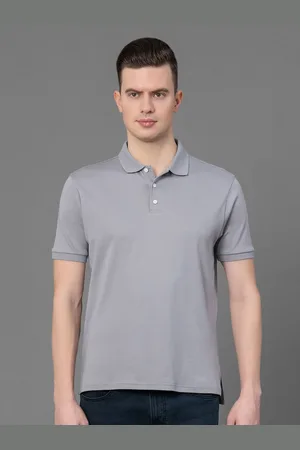 Red Tape Polo Collar Pure Cotton T-shirt