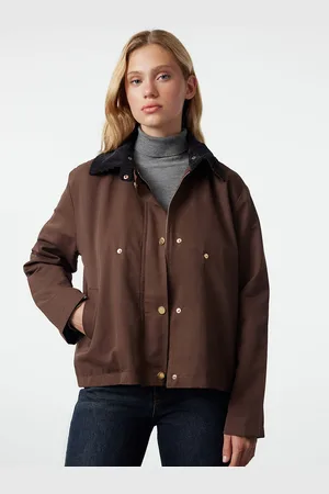 Trendyol Women Spread Collar Single-Breasted Parka Coat