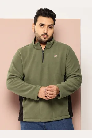 Sztori Men Plus Size Colourblocked Outdoor Tailored Jacket