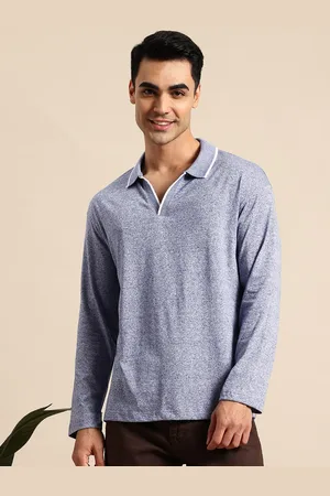 Mast & Harbour Men Polo Collar T-shirt