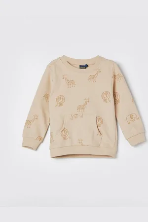 Lifestyle Boys Conversational Printed Cotton Sweatshirt