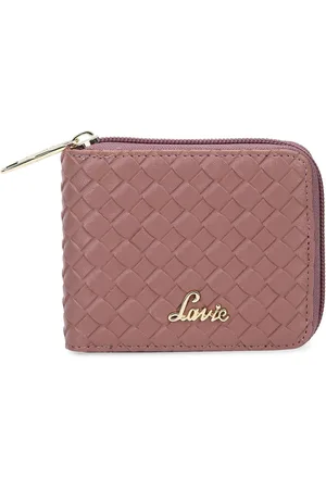 LAVIE Women Woven Design Zip Around Wallet