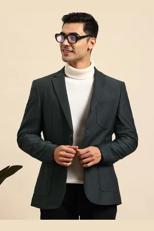 Mast & Harbour Notched Lapel Single-Breasted Semiformal Blazer