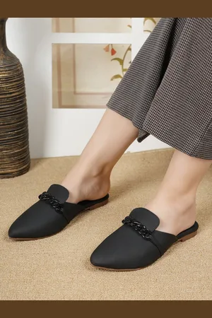 DressBerry Women Pointed Toe Mules